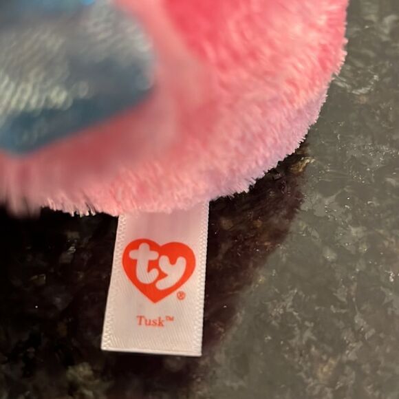 Ty Beanie Boos- TUSK - 6” with Tag - Picture 9 of 11